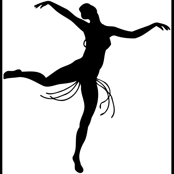 Silhouette Of Ballet Dancer