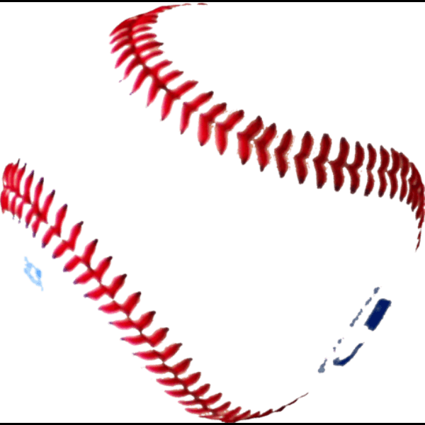 3d Dark Red Baseball Laces