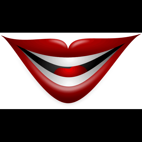 3d Joker Mouth Smile