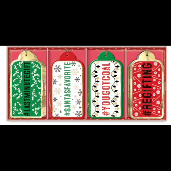 4 Different Christmas Tag