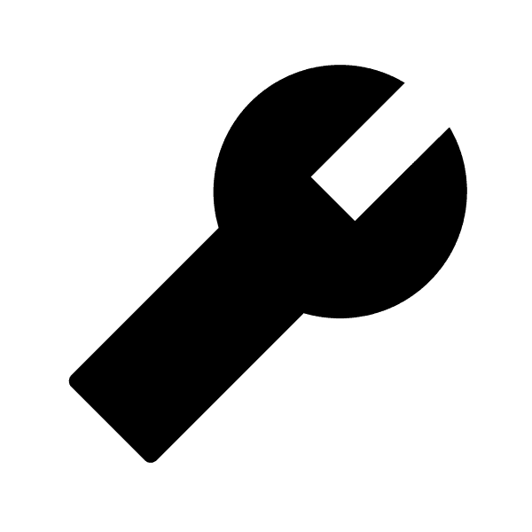 All Black Round Headed Tool