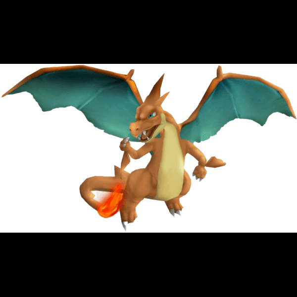 Angry 3d Charizard