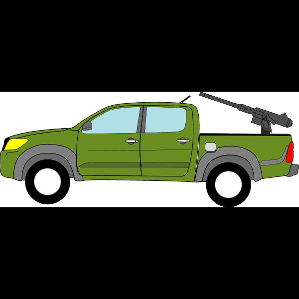 Armed Pickup Truck
