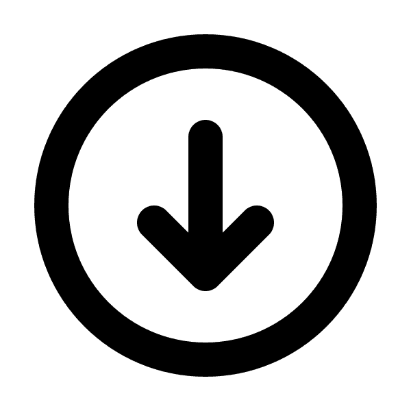 Arrow Down Circle Free