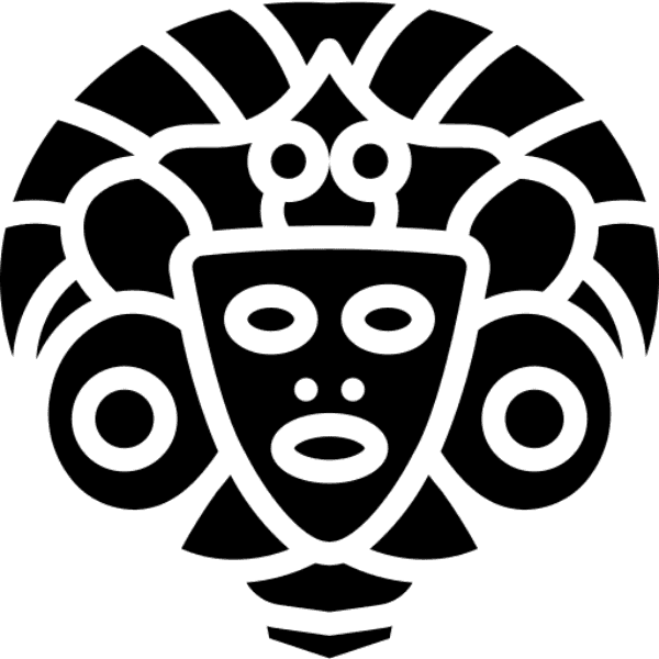 Aztec Free Monument Silhouette