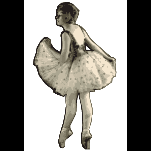 Ballet Dancer Vintage