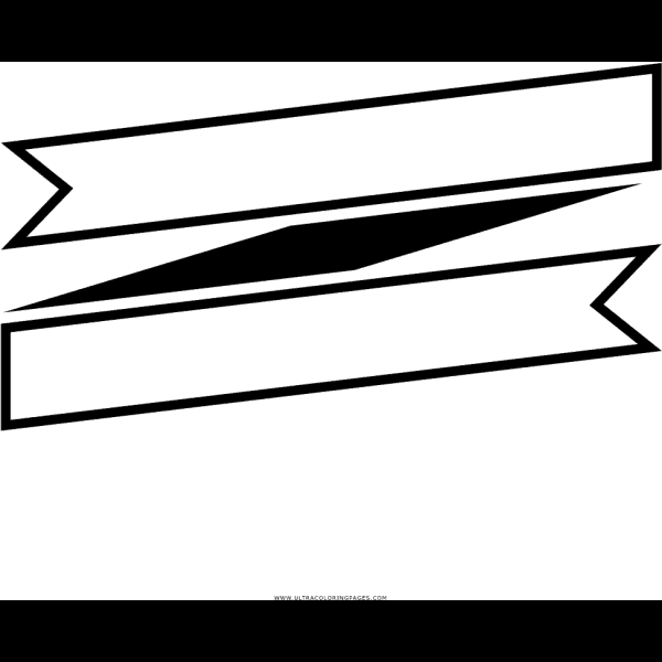 Banner With Straight Line