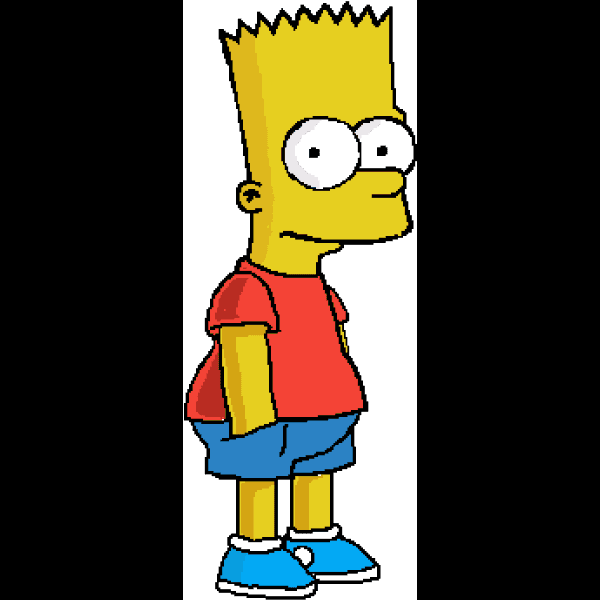 Bart Simpson Standing