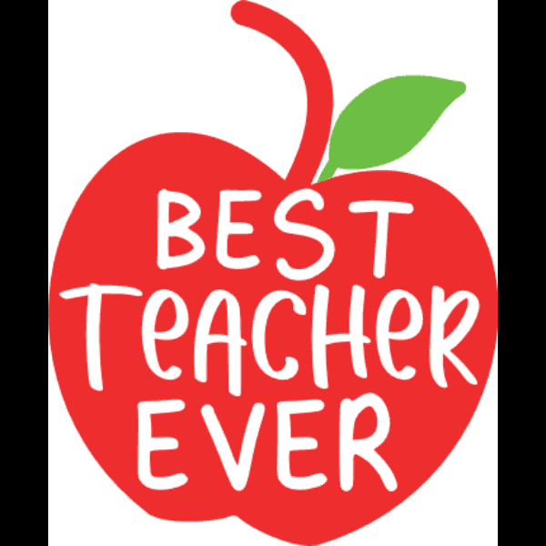 Best Teacher Apple Ever