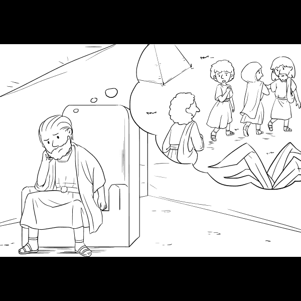 Biblical Family Scene