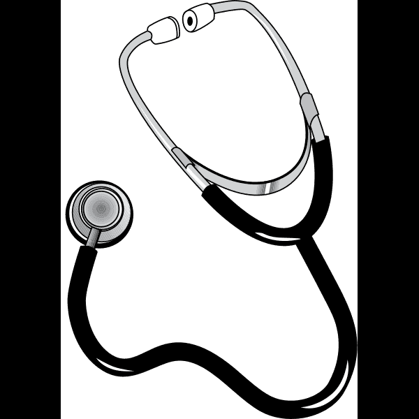 Black And Gray Nurse Stethoscope