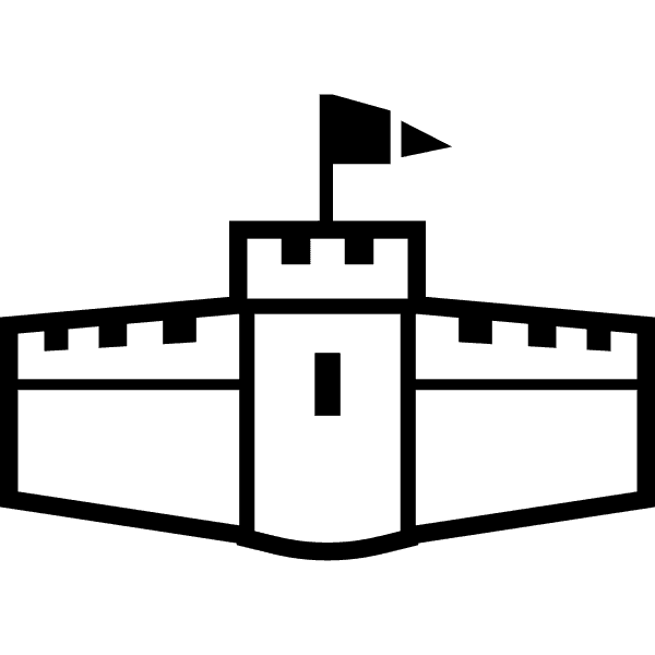 Black And White Castle