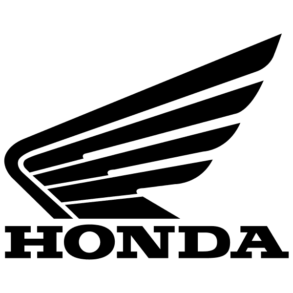 Black Honda Motorcycle Logo