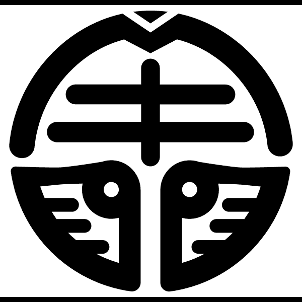 Black Shonai Fukuoka Chapter Emblem Decal