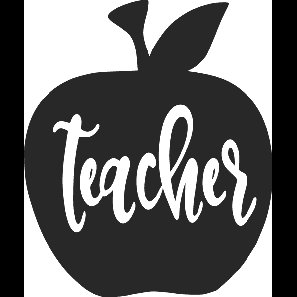 Black Teacher Apple