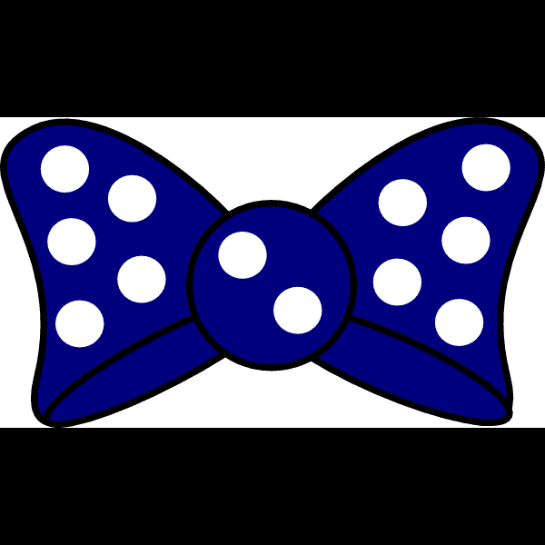 Blue Minnie Mouse Bow Free