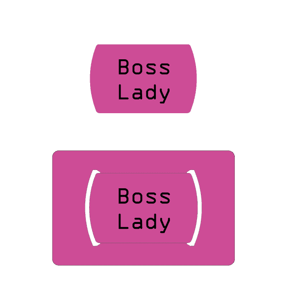 Boss Lady Pink Notes