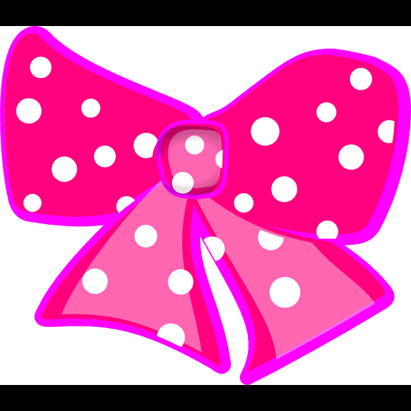 Bright Pink Minnie Mouse Bow Free