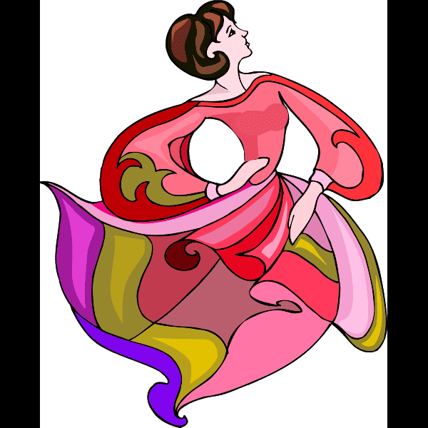 Brown Hair Dancer