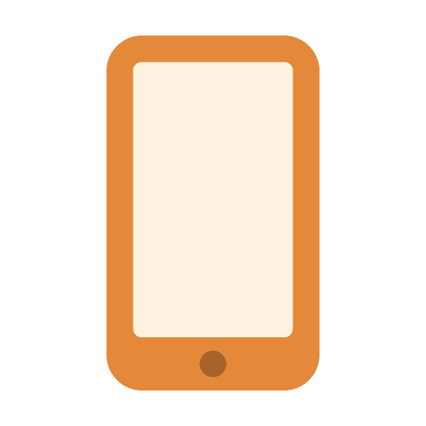 Brown Iphone Icon