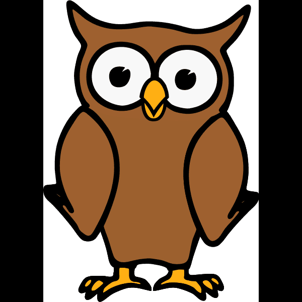 Brown Owl Free Clipart Vector