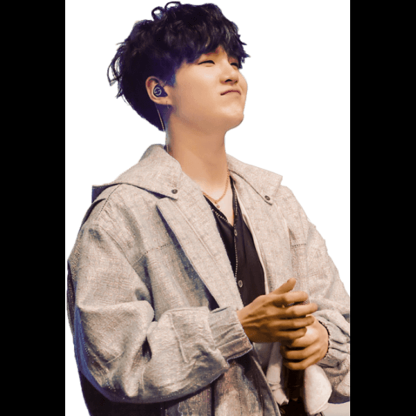 Bts Free Suga Holding Microphone