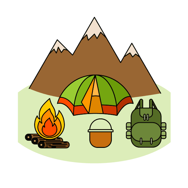 Camping FreeSVG