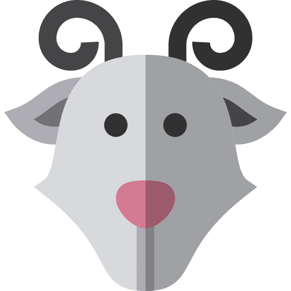 Capricorn Goat Zodiac Symbol Clipart