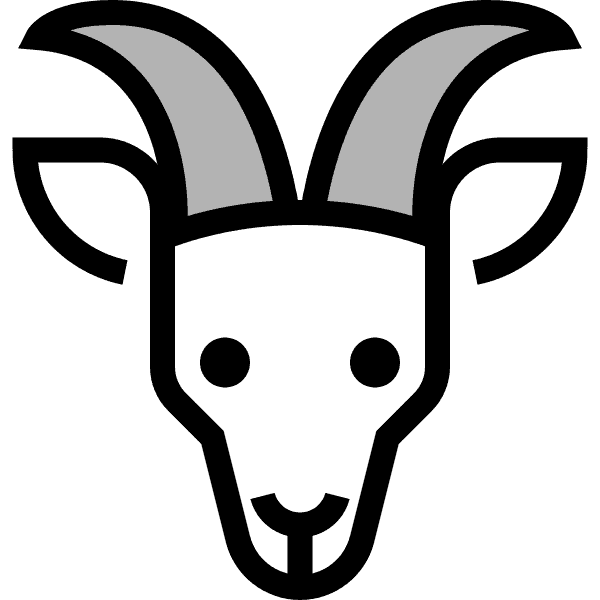 Capricorn Goat Zodiac Symbol