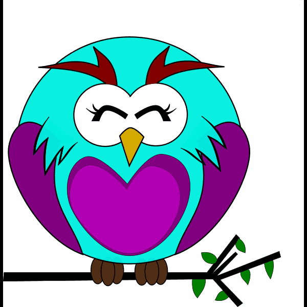 Cartoon Happy Owl Free