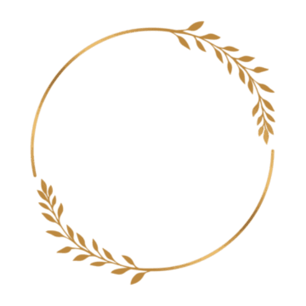 Circle Designs With Laurel Leaves