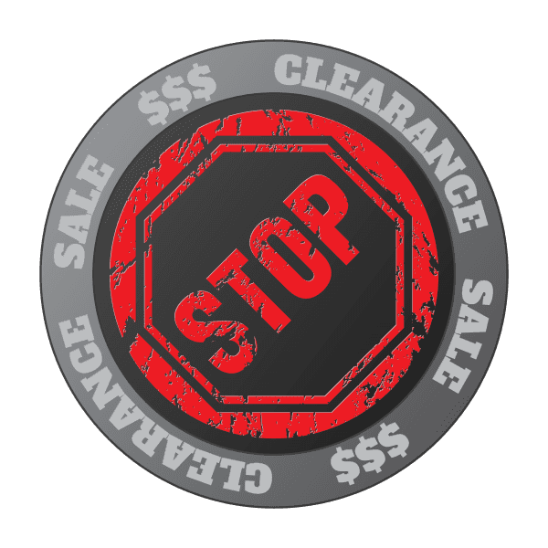 Clearance Sale Decal
