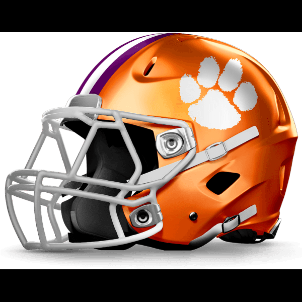 Clemson Tigers Helmet 3d
