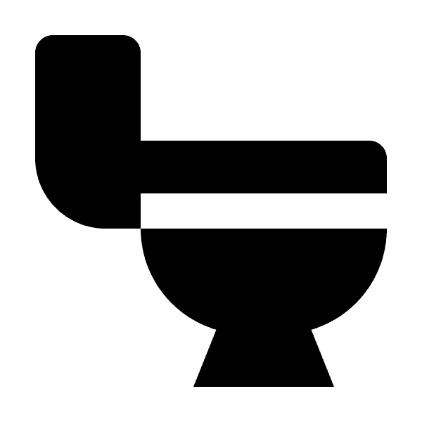 Closed Toilet Bowl