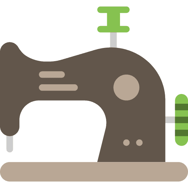 Colored Sewing Machine