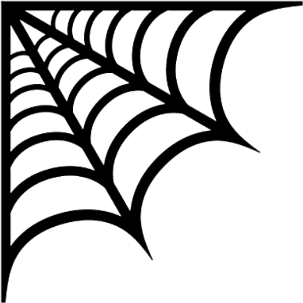 Corner Spider Web Clip Art