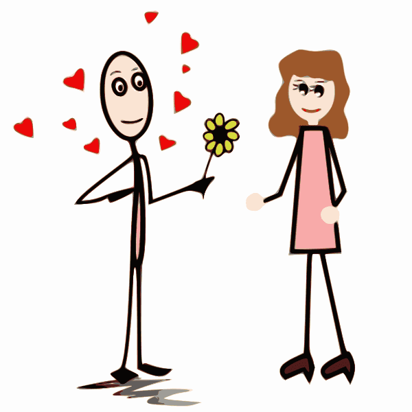 Couple Stick Figure