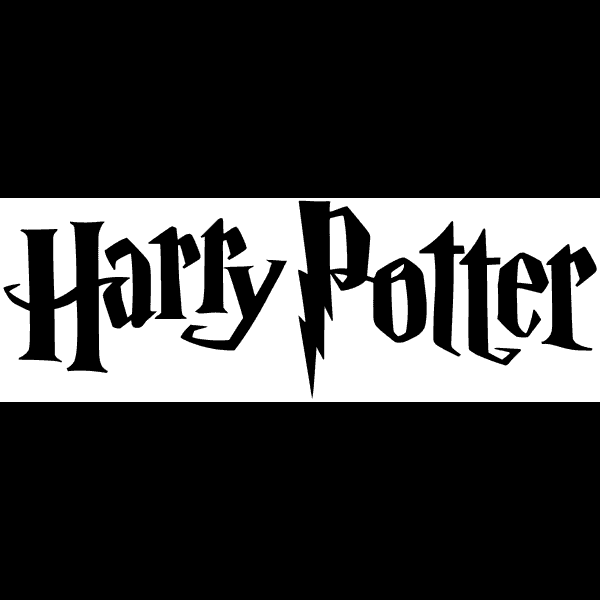 Cricut Harry Potter Black Text