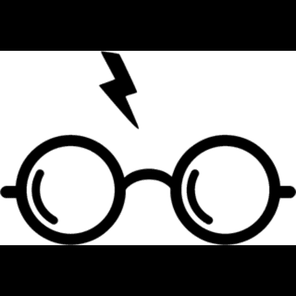 Cricut Harry Potter Eyeglasses