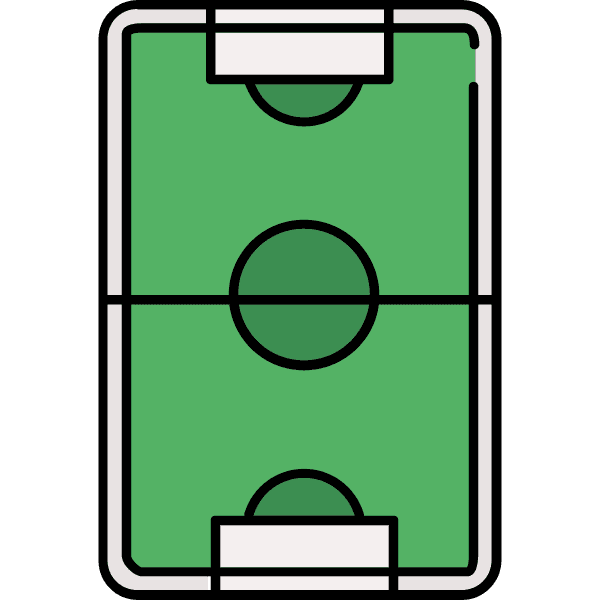 Cute Green Football Field