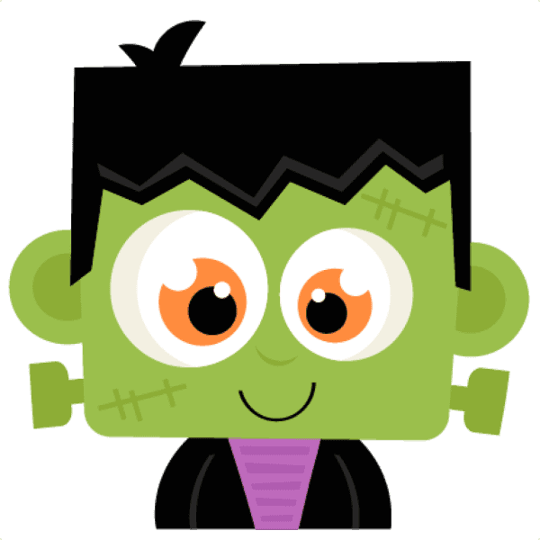 Cute Halloween Frankenstein's Monster