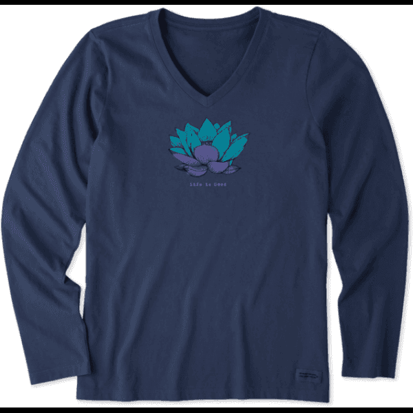 Dark Blue Long Sleeve Thanksgiving Shirt