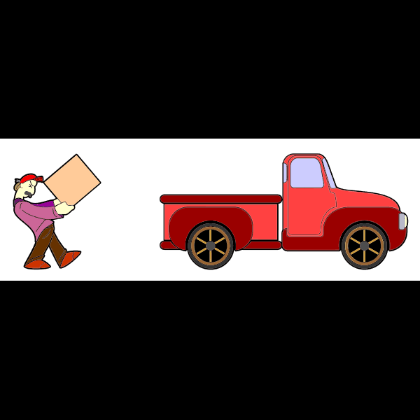 Delivery Pickup Truck