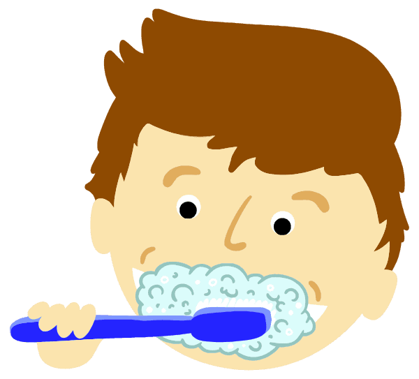 Dental Boy Brushing Teeth