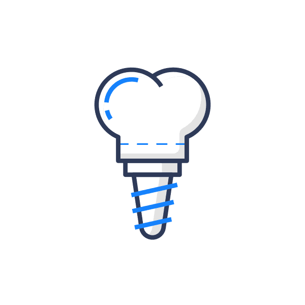 Dental Implant Icon