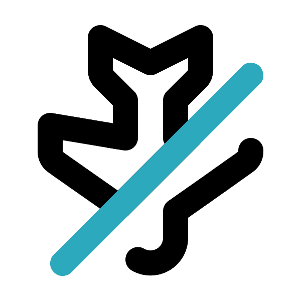 Disable Airplane Free Icon