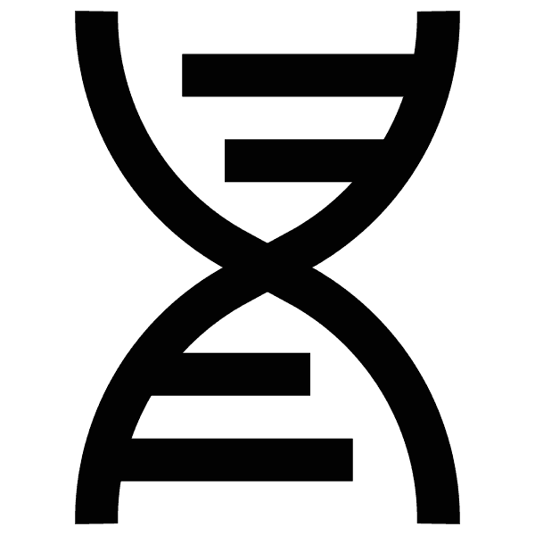 Dna With Broken Lines