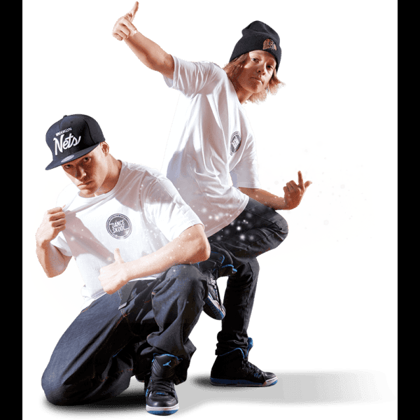 Duo Dancing Hip Hop