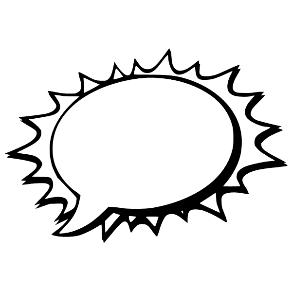 Excited Speech Bubble