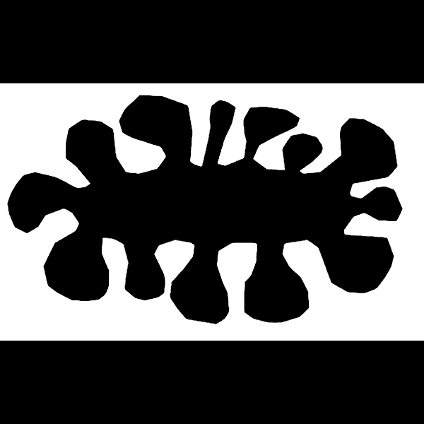 Fat Ink Splat In Black